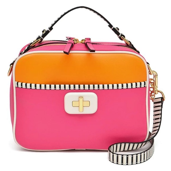 LDT
Jill Stripe Colorblock Lunchbox Crossbody Bag - Picture 1 of 14